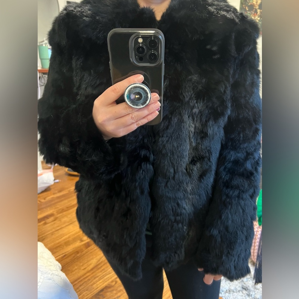 Vintage Rabbit Fur Jacket - Picture 3 of 6